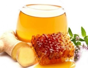 Ginger with honey