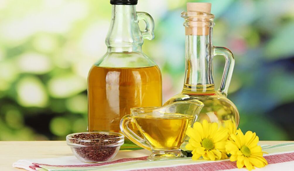 Flax oil for potency